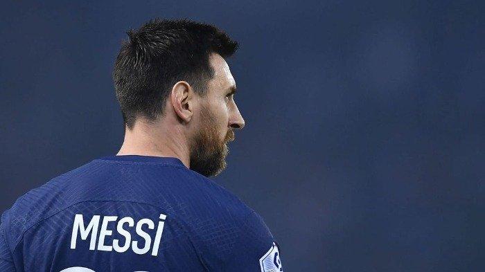 Potret bintang Paris Saint-Germain (PSG) Lionel Messi, 17 Oktober 2022.