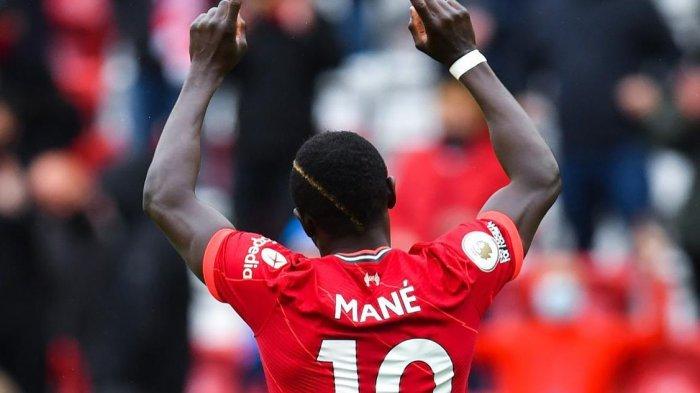 Pemain asal Senegal, Sadio Mane, saat masih berseragam Liverpool FC.
