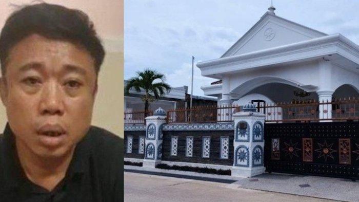 Penampakan rumah Ismail Bolong di Kalimantan, mantan polisi yang mengaku setor uang milyaran ke petinggi Polri