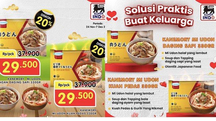 Promo Kanemory mi udon diskon 20 persen