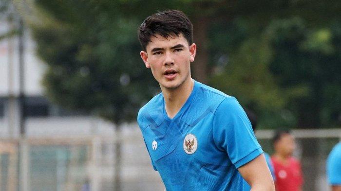 Bek tengah timnas Indonesia Elkan Baggott gagal memperkuat di semifinal Sea Games 2021