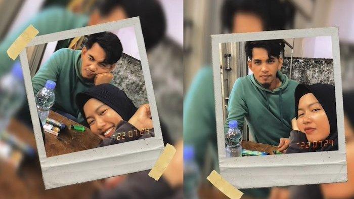 Momen mesra Egis dan suami ()
