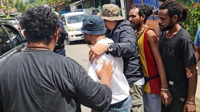 Penangkapan terhadap tujuh orang oleh Tim Gabungan dari Polda Papua,