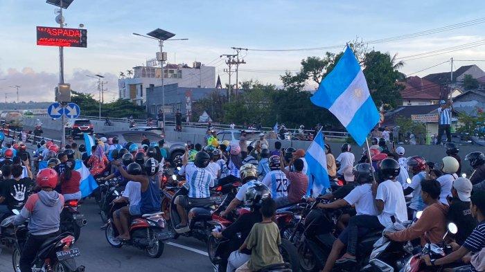pawai kemenangan argentina 10