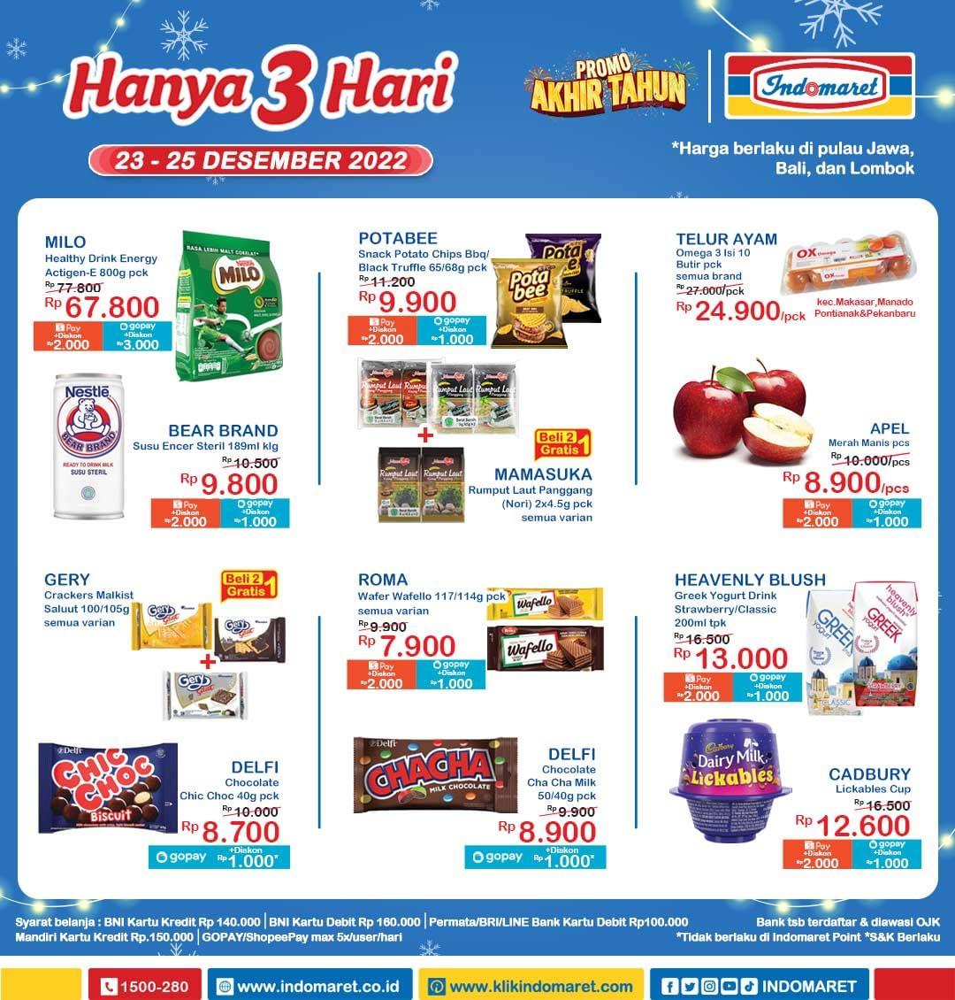 JSM Indomaret 23-25 Desember 2022