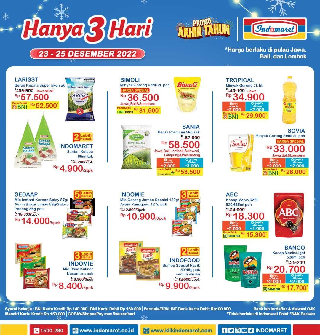 JSM Indomaret 23-25 Desember 2022ili