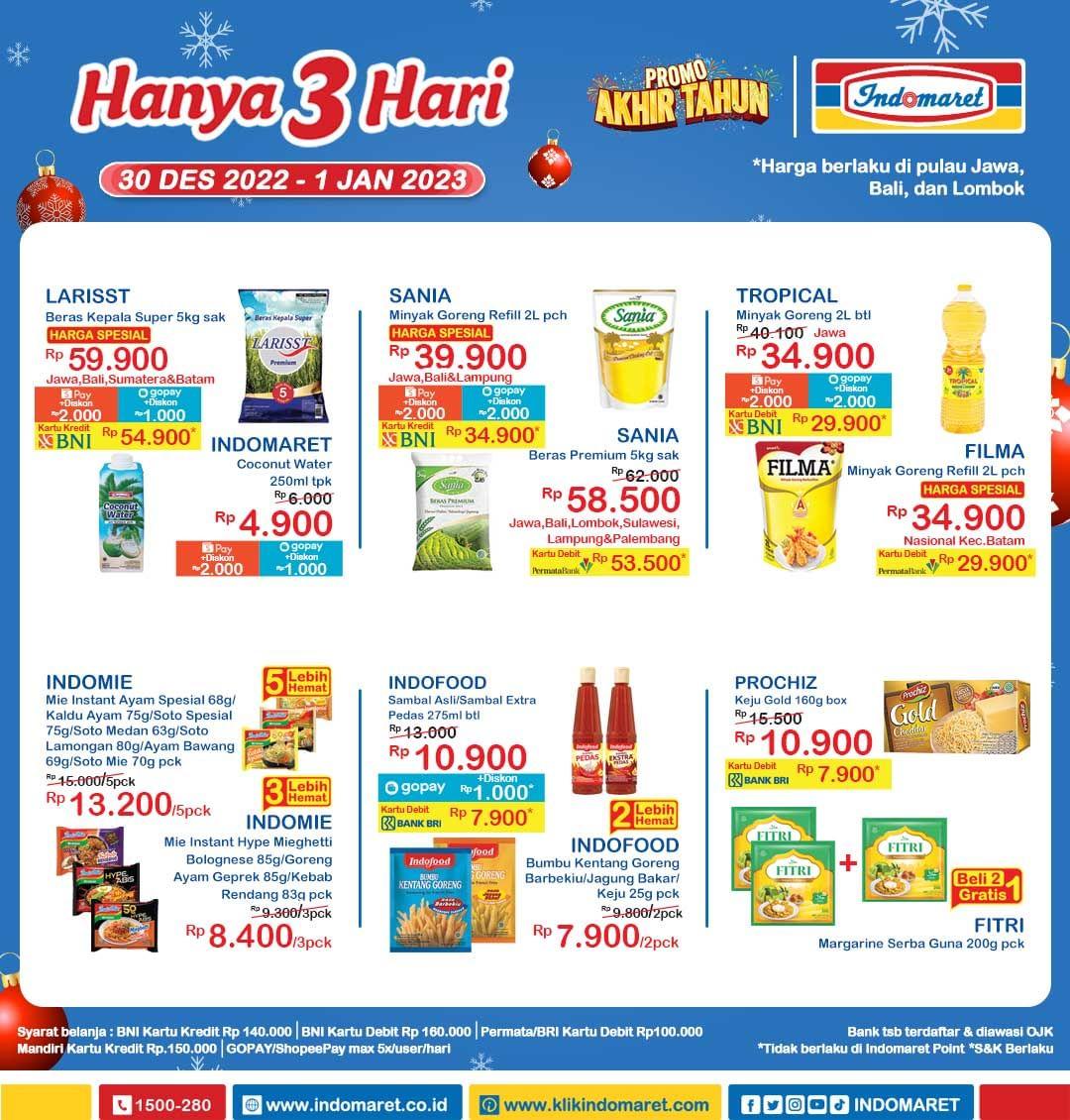 JSM Indomaret 30 Desember 2022 - 1 Januari 2023