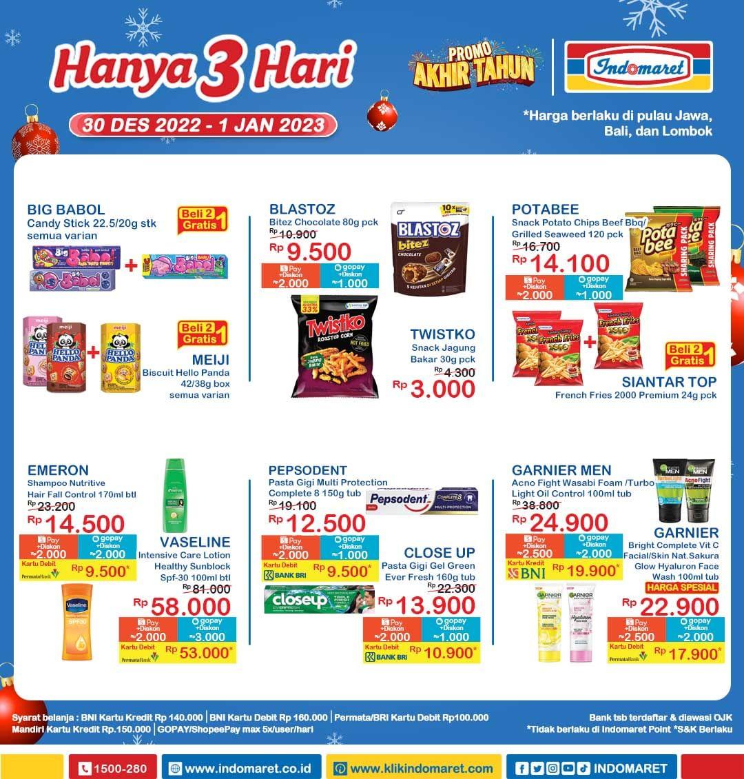 JSM Indomaret 30 Desember 2022 - 1 Januari 2023ea