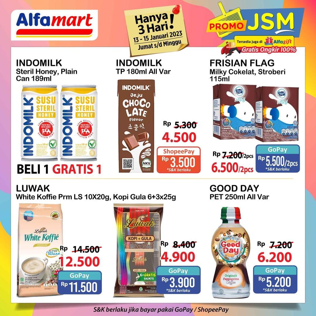 Promo JSM Alfamart 13 - 15 Januari 2023thr