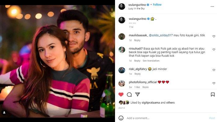 20220921 Potret Wulan Guritno dan Sabda Ahessa makan malam bersama