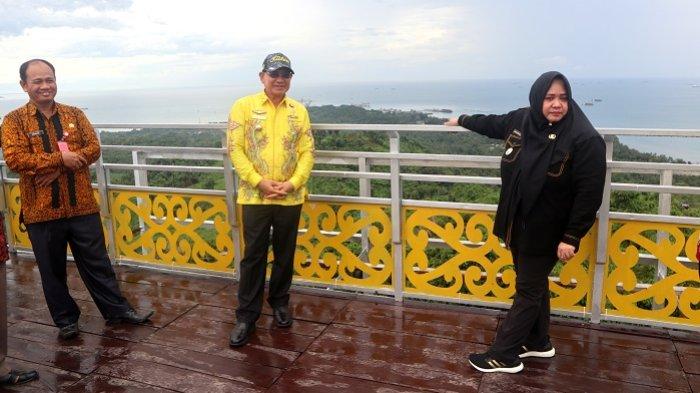 Bupati Kotabaru H Sayed Jafar Alaydrus, SH menyambut wabup paser1