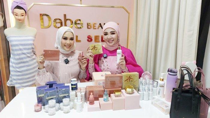 Distributor Dabe Beaute kalsel Yanie Sugiharto dan Bella Shofie, founder Dabe Beaute.