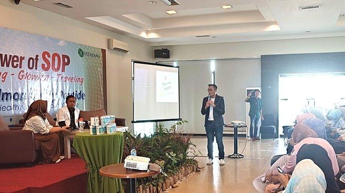 Suasana mengenalkan Vitayang SOP di Batulicin Kabupaten Tanahbumbu (Tanbu) 10/12/2022.