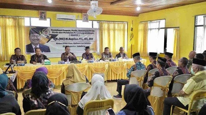 sosialisasi perda penanggulangan bencana di Tabalong