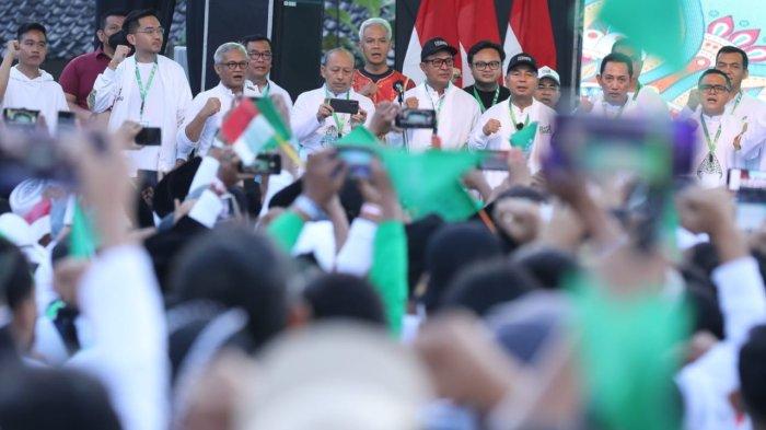 Ganjar jalan sehat NU 2