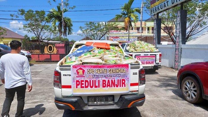 Partai Gerindra beri bantuan sembako