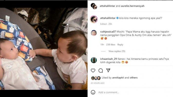 Ameena dan Kenzo Eldrago Wong
