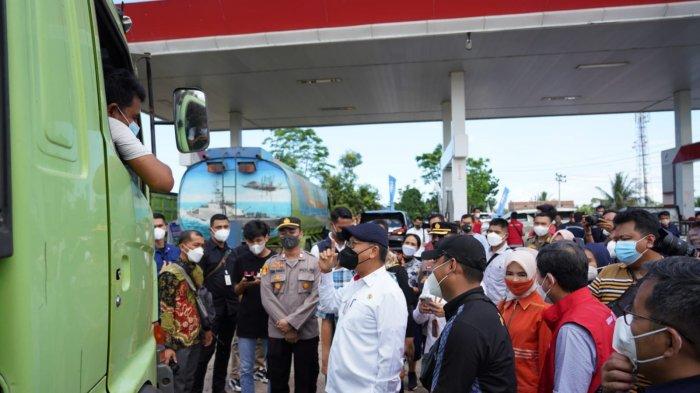 Menteri ESDM Sidak SPBU
