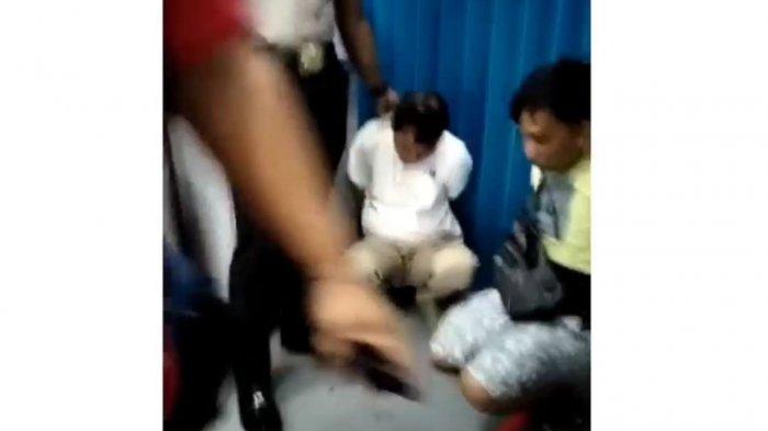 Penampakan kedua pelaku yang berhasil ditangkap