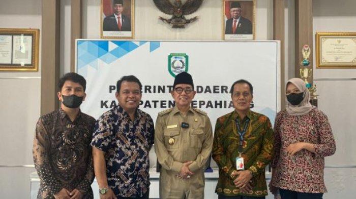 Tim Tribun Roadshow ke Bupati Kepahiang