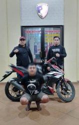 Iron Dibekuk Polisi Bawa Kabur Sepeda Motor Milik Warga Manggarai,