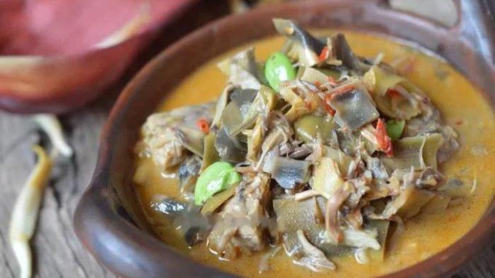 Potret sayur putungo.