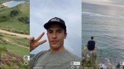 Pebalap MotoGP ke Lombok, Video Marc Marquez Makan Nasi Kotak Jadi Tren