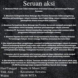 Inilah 8 Tuntutan Penambang Rakyat Suwawa di Bone Bolango, Sebut PT Gorontalo Mineral