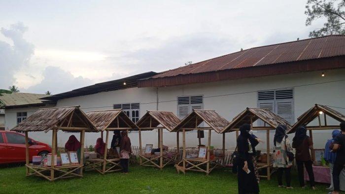 Gerai-gerai studio pangan warga di Desa Huntu Selatan