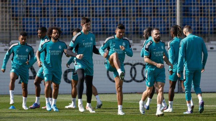 Sesi latihan Real Madrid
