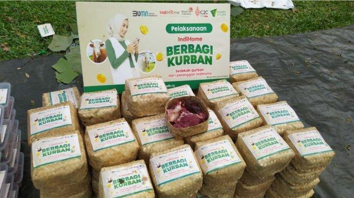 2 IndiHome berbagi kurban bersama Dompet Dhuafa, sasar pelosok Bogor