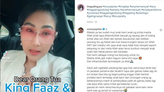 Lita Gading psikolog kritik Fairuz A Rafiq dan Sonny Spetian