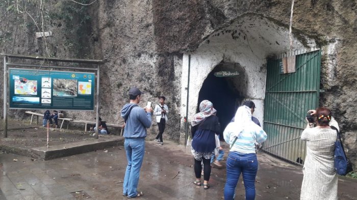 Gua Belanda di Tahura Ir Juanda, Kota Bandung, Rabu (28/6/2017).