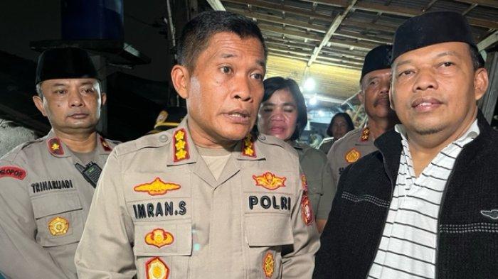 Kapolres Metro Depok, Kombes Pol Imran Edwin Siregar, di Jalan Pitara Raya, abu (30/11/2022).