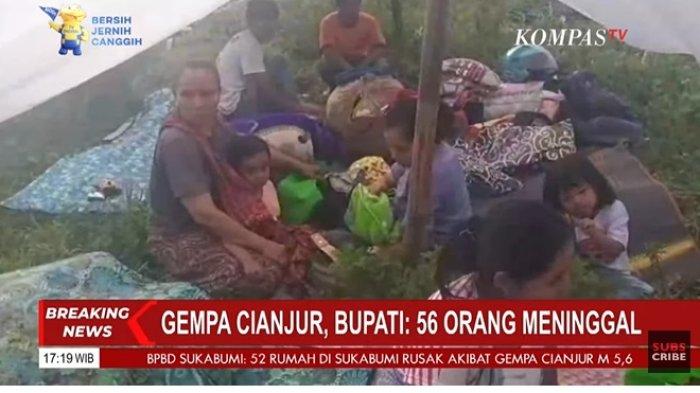 Tanpa listrik dan bantuan logistik, warga korban gempa bumi di Cianjur, Jawa Barat swadarmodalka