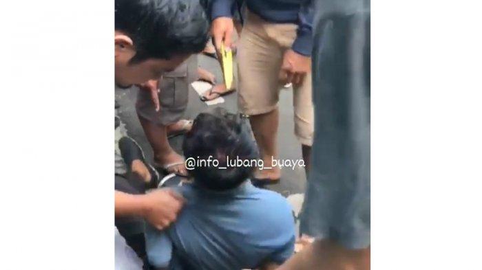 pelaku pencurian rumah Faqih diamankan warga di Cipinang Melayu, Makasar