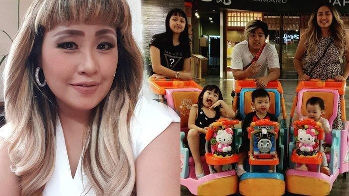 Pinkan Mambo bersama 5 dari 7 anaknya