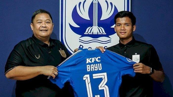 Bayu Fiqri dengan General Manager PSIS Semarang
