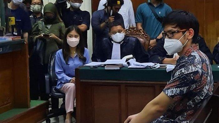 Nicholas Sean Purnama dan Ayu Thalia hadir dalam sidang