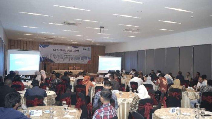 Para Developer berkumpul mendengarkan sambutan Dirut PTSG