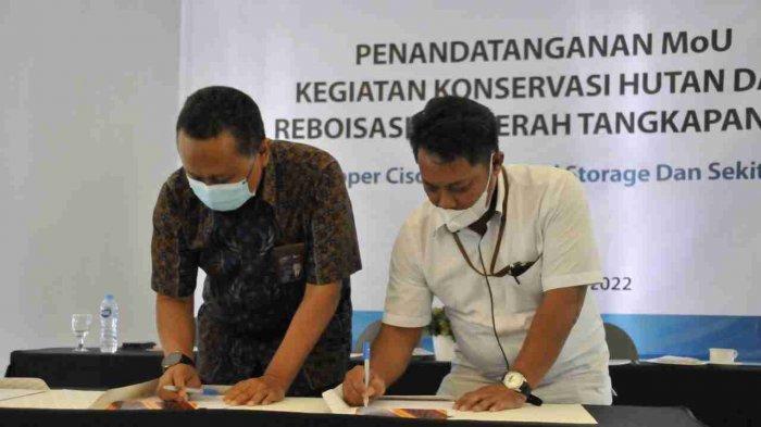 Penandatanganan Nota Kesepahaman tentang Kegiatan Konservasi Hutan