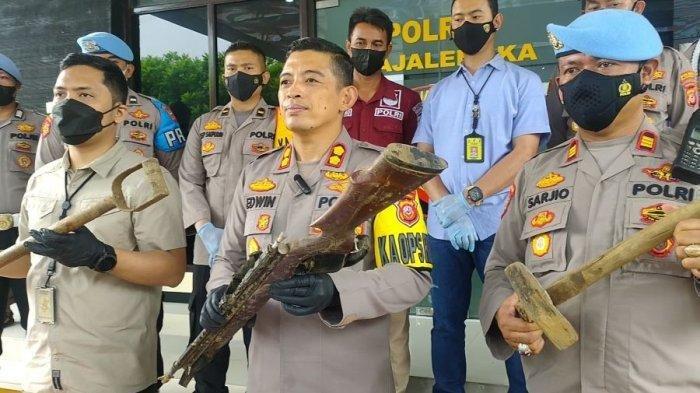 anak rampas nyawa ayah kandungnya sendiri di Desa Cicalung