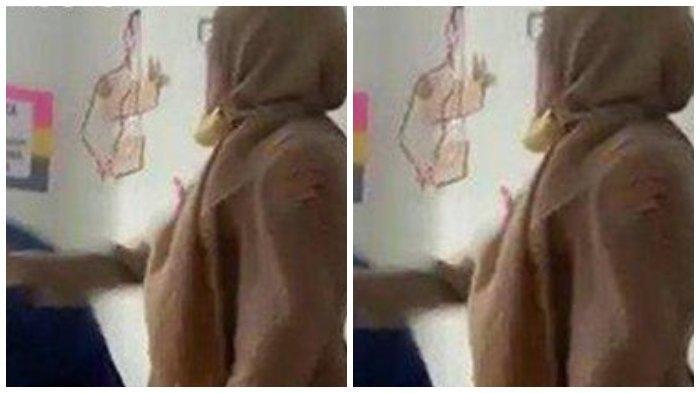 guru terekam menampar siswa