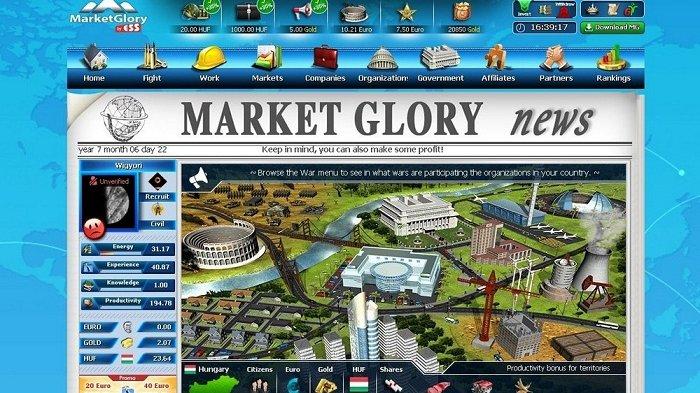Aplikasi Penghasil Uang Game Strategi Market Glory, Cuan Langsung Masuk Rekening - Tribunjateng.com