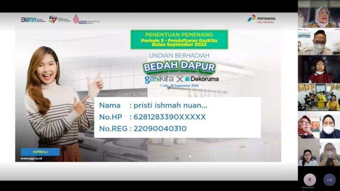 undian Program Bedah Dapur Gaskita Periode 2 dan 3 (Agustus dan September 2022) B