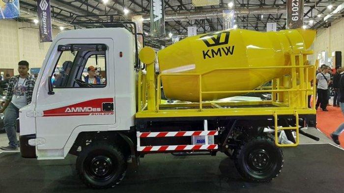 AMMDes Builder, mini mixer truck pemenang AMMDes Digimodz di IMX 2019.