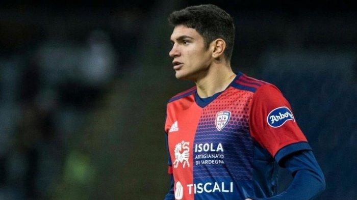 Pemain Cagliari Raoul Bellanova sedang negosiasi untuk merapat ke Inter Milan