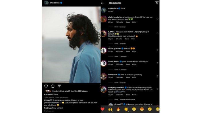 Rambut Gondrong Arya Saloka disentil Winky Wiryawan dan Dimas Ahmad