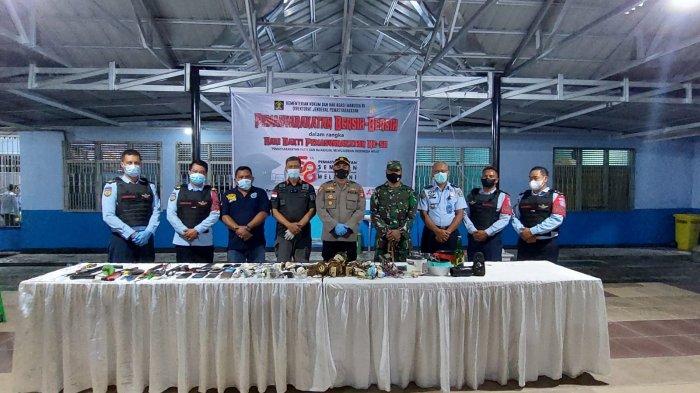 barang2 disita dari lapas dan rutan di PKY