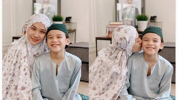Foto Bunga Citra Lestari dan Noah Sinclair.